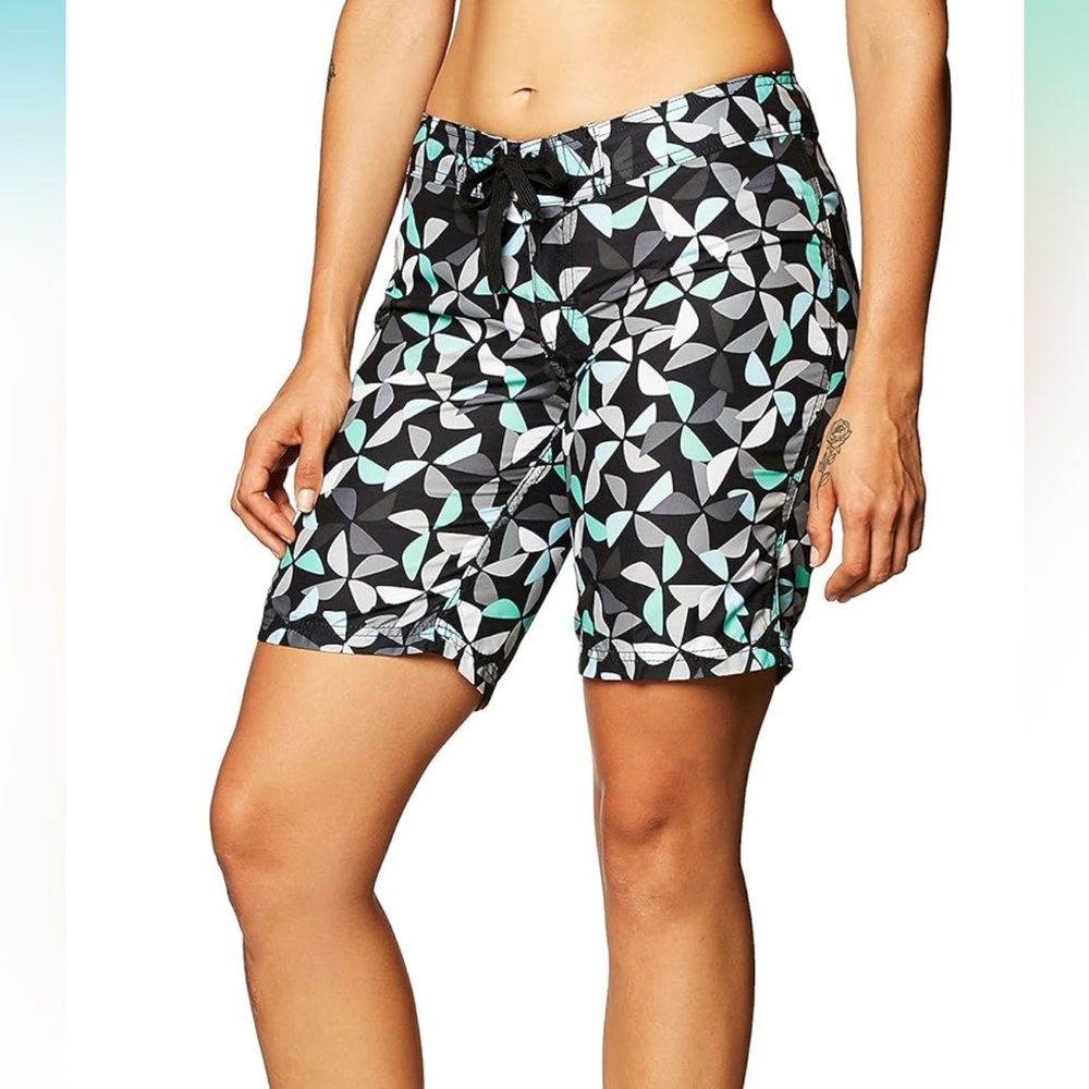 Kanu Surf Swim Board Shorts - Audrey Black